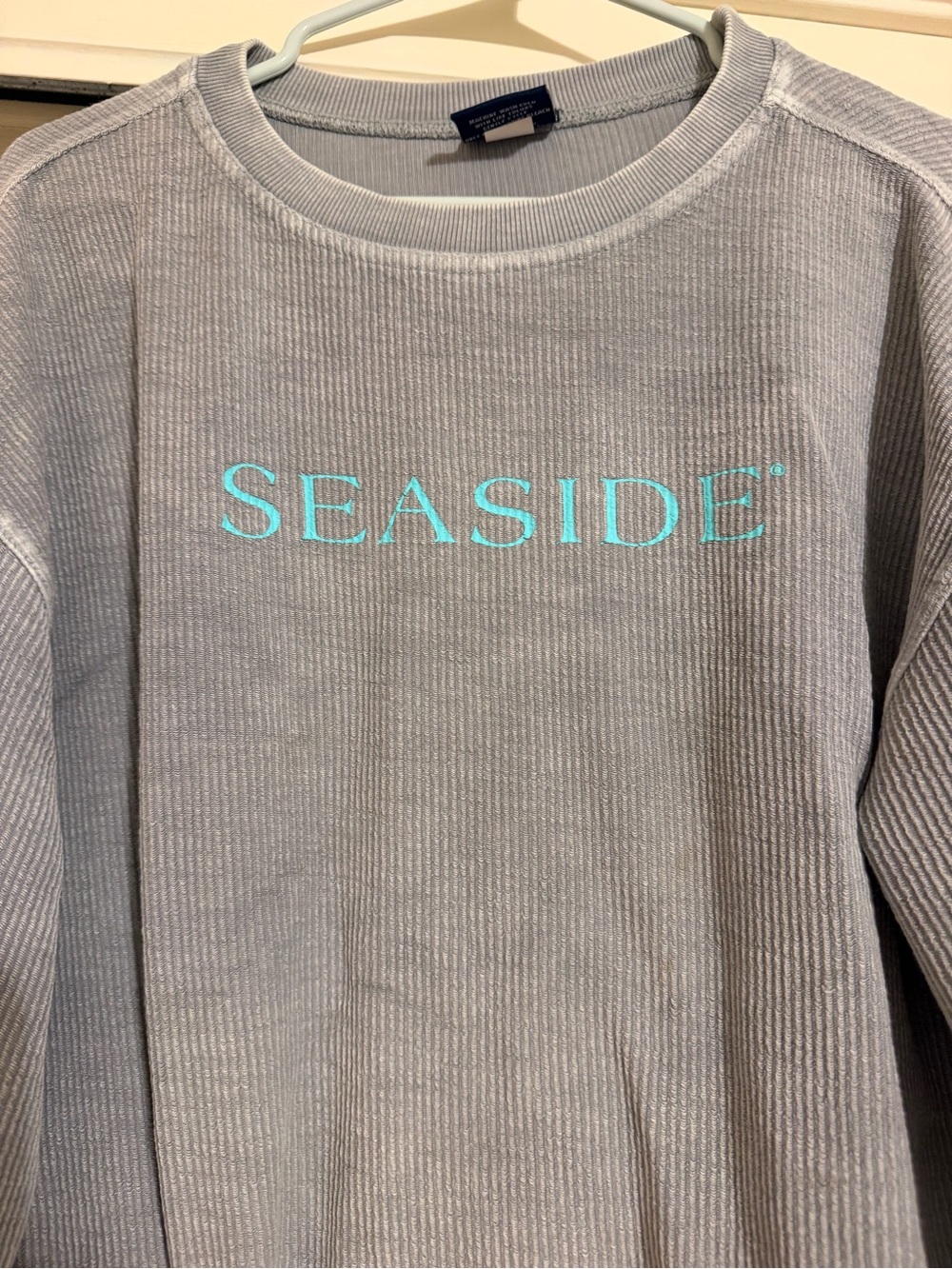 Seaside Granite Ribbed Sweatshirt - Picture 2 of 3